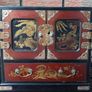 Japanese Lacquer & Marquetry Miniature Tansu Image 2