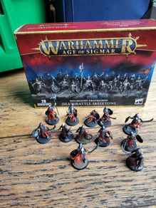 Games Workshop Warhammer Age of Sigmar Deathrattle Skeletons Soulblight Gravelords