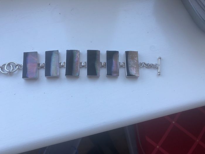 silver bracelet