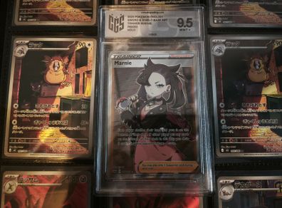 Marnie ! Ultra Rare ! CGS 9.5 ! Mint+ ! from Sword &Shield Set ! 2020 ! Graded Pokemon Card ! PSA ! Cosmic Grading !