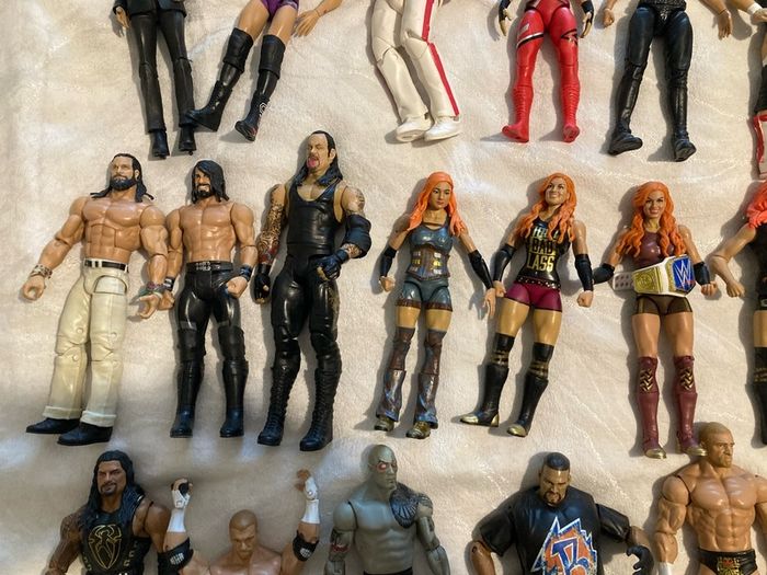 wrestlers action figures