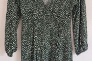 Green Floral Dress