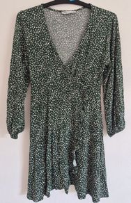 Green Floral Dress