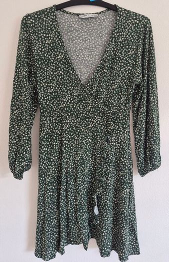 Green Floral Dress
