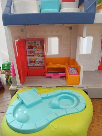 Fisher Price Doll House and pop up toy