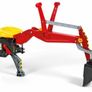 Rolly backhoe for kids tractor in red Image 2