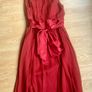 Crimson red dress Image 2