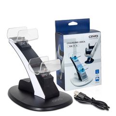 x12 OIVO PS5 LED Dual Controller Charging Dock