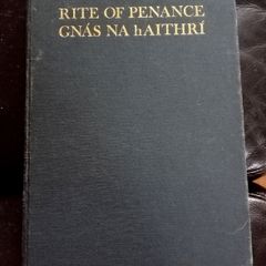 Rite of Penance Vintage Book