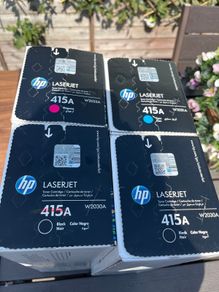 Set of HP 415A Colour Ink Toners