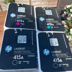 Set of HP 415A Colour Ink Toners