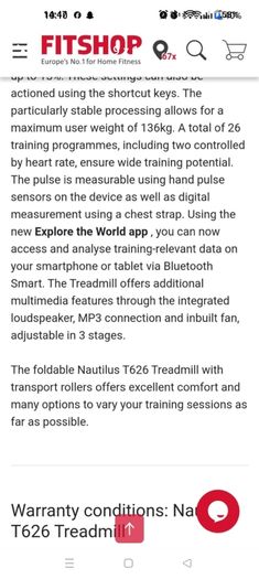 treadmill