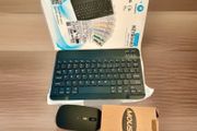 New Bluetooth Wireless Rechargeable Keyboard and light up Mouse Set