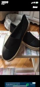 Bnwt black espadrille size 6 shoes