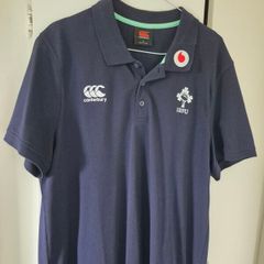 Ireland rugby polo shirt large