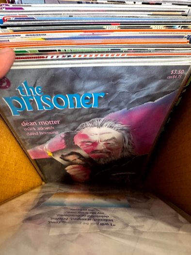DC Long Comic Box w 250 comics for Sale (2)