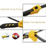 Multifunctional Belt Wrench Adjustable Rubber Strap Jar Wrench Tool Opener Wrench Cartridge Pipe Wre Filter Oil Disassembly 6inch Image 2