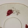 Vintage Chocolate Porcelain Red Rose Design. Image 9