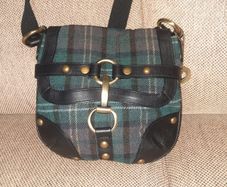 Dents of London 1777 tartan plaid cross body handbag in very good condition with nice brass hardware see last two photos for exact measurements FREE STANDARD POSTAGE INCLUDED