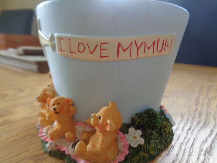 I love Mum Flower Pot for Sale