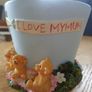 I love Mum Flower Pot for Sale Image 4