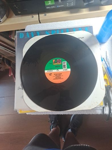 vinyl INXS 12" single.Bitter tears.