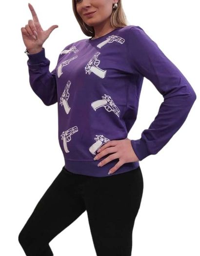 Women's sweatshirt without a hood