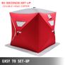 Ice Fishing Shelter Portable Pop-Up Waterproof and Windproof Tent Easily Set-Up for Outdoors Winter Fishing Camping Hiking Image 6