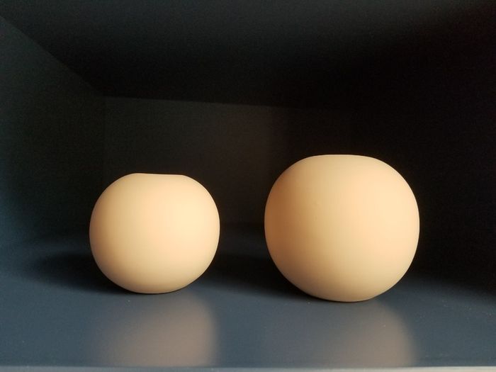 Small ball vases 10cm & 8cm Cooee Design