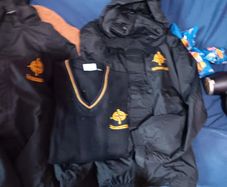 clonkeen college jacket and jumper