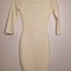 Textured Rib Bandeau Dress