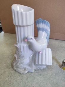 Miquel Requena DOVE BUD VASE Porcelain Valencia Spain