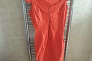 Orange dress