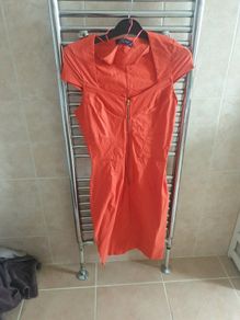 Orange dress