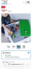 lego table/storage