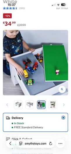 lego table/storage