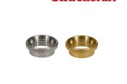 Deep Thread Knurled Nut for Switchcraft 3-Way Toggle Switches (Nickel or Gold)