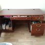 Victorian Mahogany Twin Pedestal Desk Image 2