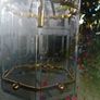 Vintage Brass Hall Lantern Light Image 9