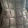 Brown Padded Coat With Built In Hood Image 4