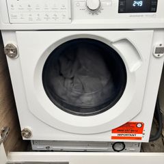 whirlpool built in washing machine