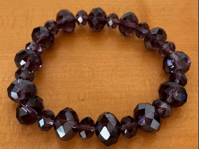 2 Crystal Beaded Bracelets