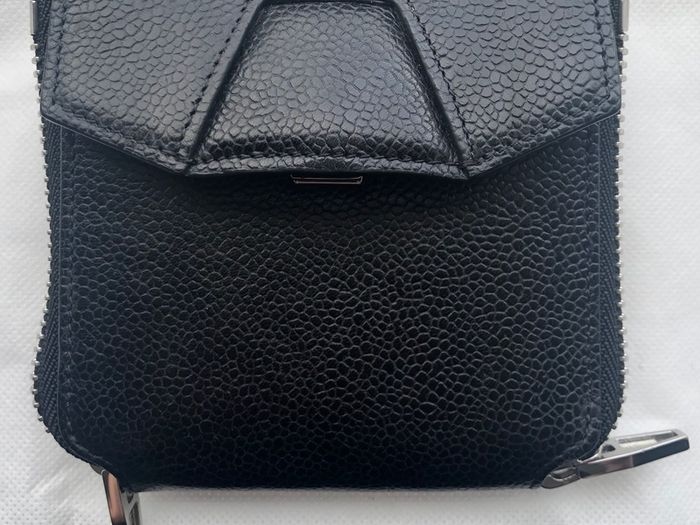 Alexander Wang black Quillon compact wallet