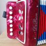 Vintage Toy Accordion Squeezebox Image 5