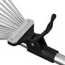 Telescopic Metal Rake, 160 cm long, Adjustable Folding Leaves Rake for Quick Clean Up of Lawn and Yard, Garden Leaf Rake, Expanding Handle with Adjustable (FREE SHIPPING) Image 7