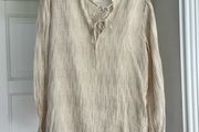 Part Two Cream /Gold Blouse