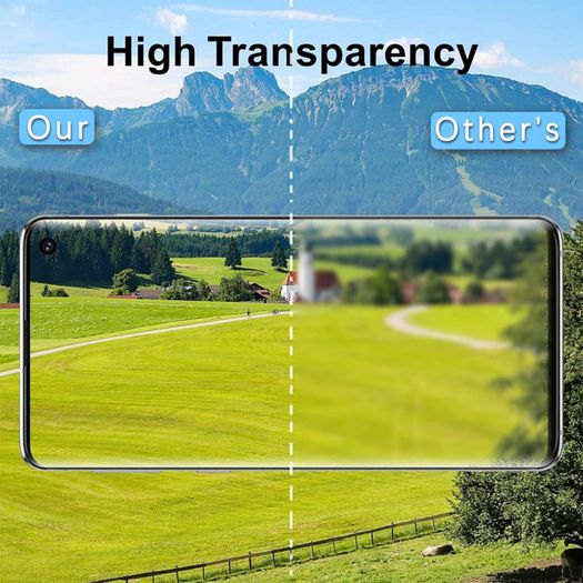 Tempered glass For Samsung galaxy S10 5G screen protector fingerprint Unlock film Full cover