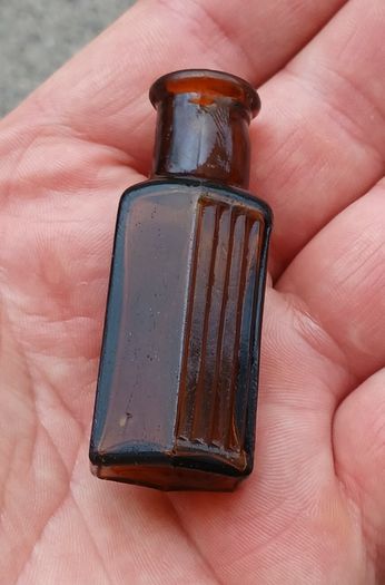 small poison bottle