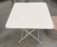 IKEA tables and KEG chairs