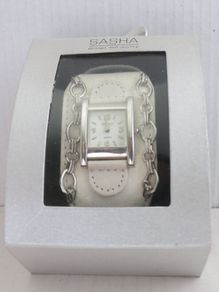 NEW >> Watch Sasha - White Leather